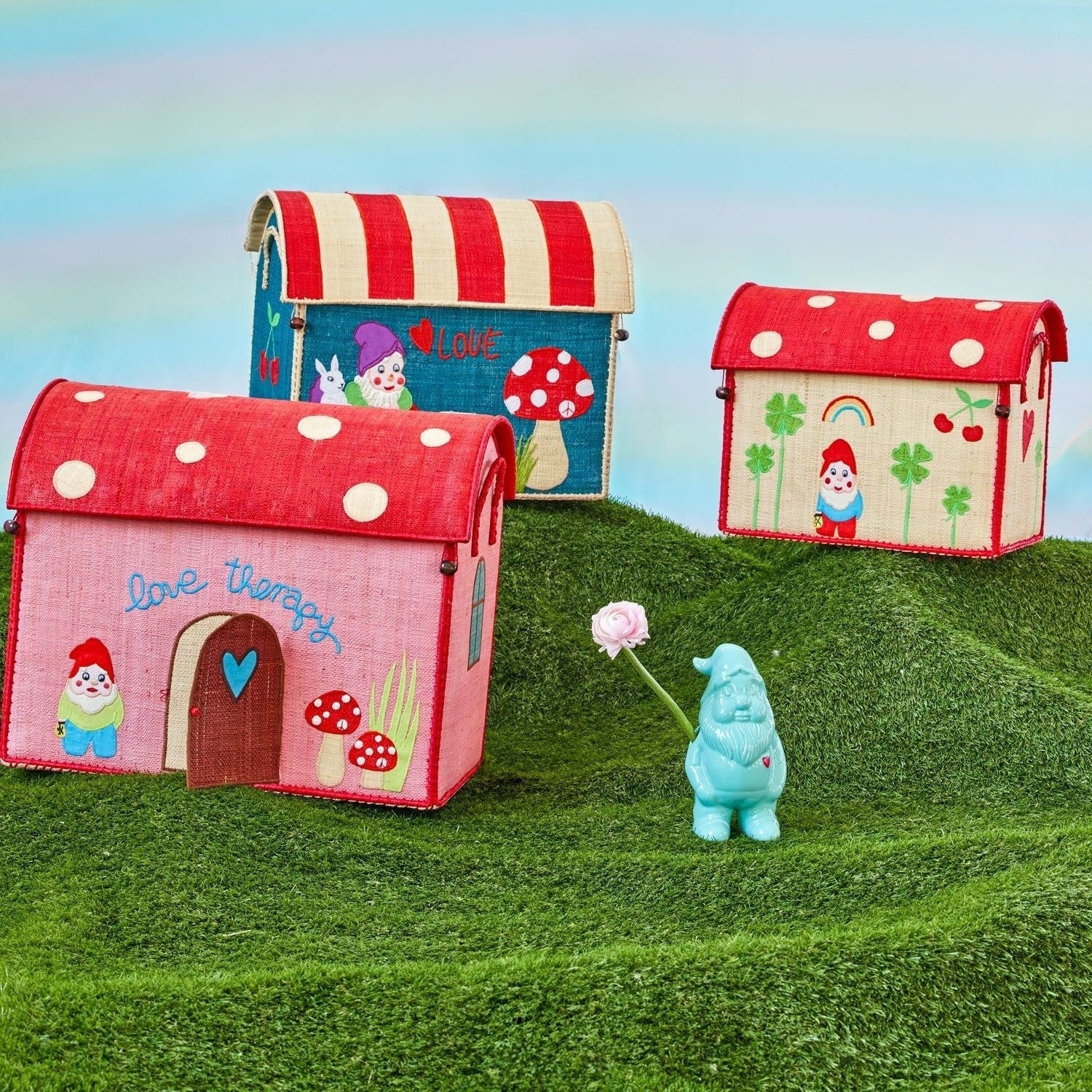 ライス トイバスケット3個セット ラブセラピー